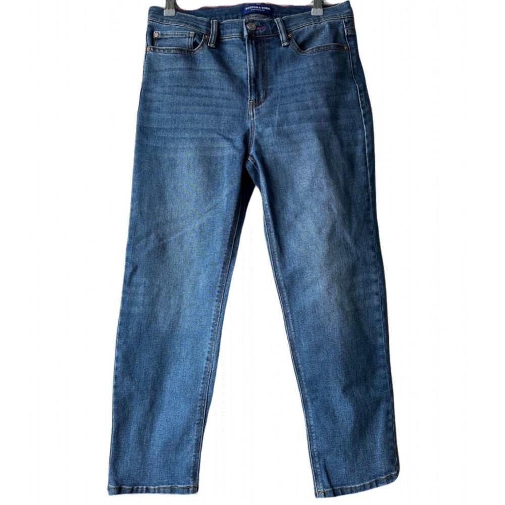 ✨ Scotch & Soda Medium Wash Straight-Leg Jeans! ✨